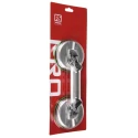 RS PRO 2 cup Suction Lifter 80 kg, Plastic and Aluminium Body, 115 mm Cup Diameter, 325 mm Length 285-355