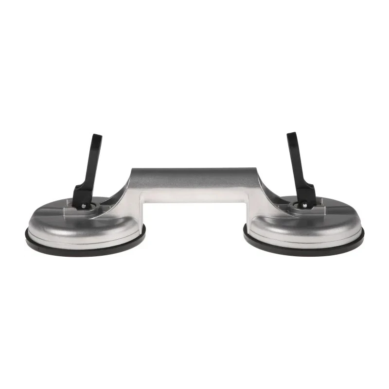RS PRO 2 cup Suction Lifter 80 kg, Plastic and Aluminium Body, 115 mm Cup Diameter, 325 mm Length 285-355