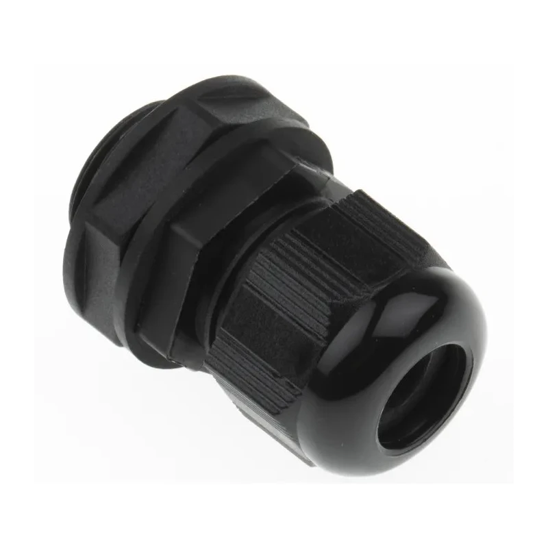 Alpha Wire FIT Wire Management Series Black Polyamide 6 Cable Gland, 1/2 in NPT Thread, 6 mm min. 12 mm max., IP68 