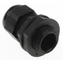 Alpha Wire FIT Wire Management Series Black Polyamide 6 Cable Gland, 1/2 in NPT Thread, 6 mm min. 12 mm max., IP68 