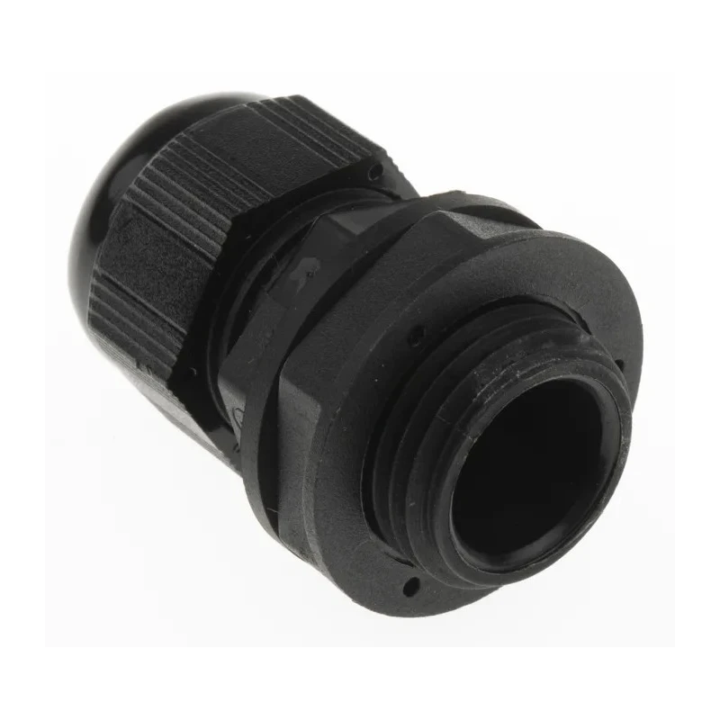 Alpha Wire FIT Wire Management Series Black Polyamide 6 Cable Gland, 1/2 in NPT Thread, 6 mm min. 12 mm max., IP68 