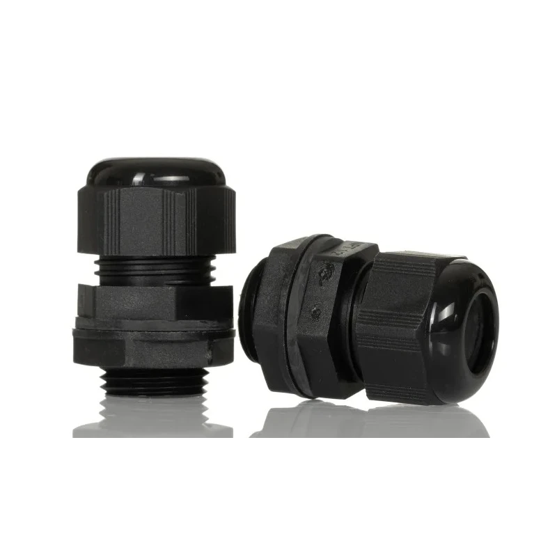 Alpha Wire FIT Wire Management Series Black Polyamide 6 Cable Gland, 1/2 in NPT Thread, 10 mm Min., 16 mm Max., IP68, 