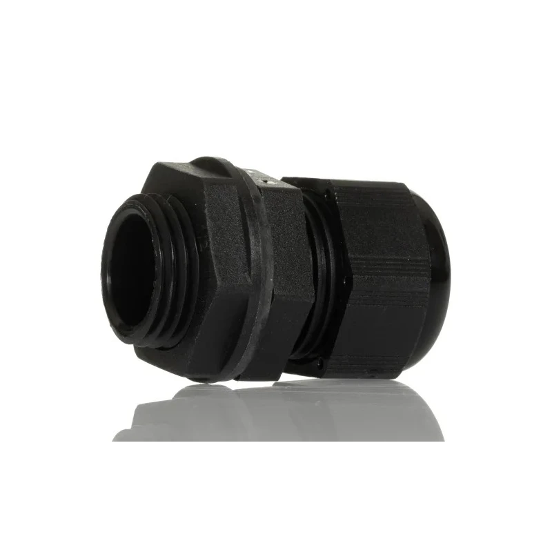 Alpha Wire FIT Wire Management Series Black Polyamide 6 Cable Gland, 1/2 in NPT Thread, 10 mm Min., 16 mm Max., IP68, 