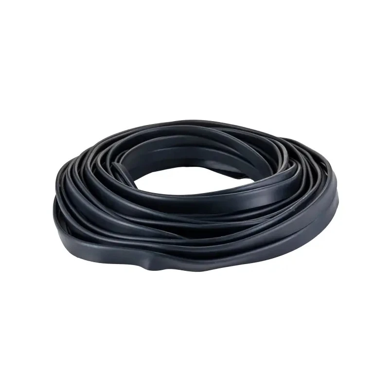 RS PRO Black Ethylene Propylene Diene Monomer Edge Protection D-Type Insert, 20 m Length, 6.5 mm Width, 18 mm Height 175-2571