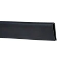 RS PRO Black Ethylene Propylene Diene Monomer Edge Protection D-Type Insert, 20 m Length, 6.5 mm Width, 18 mm Height 175-2571