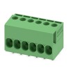 Phoenix Contact TDPT 2.5/ 6-SC-5.08 Series Straight Wave Soldering Mount PCB Terminal Block 6 Contacts 5.08 mm 24A 1017495