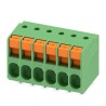 Phoenix Contact PCB Terminal Block TDPT 2.5/ 6-SP-5.08 Series, 6 Contacts, 5.08 mm Pitch, 32A, 400V, Wave Soldering 1017507