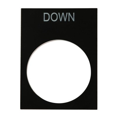 RS PRO Legend Plate Accessory for Ptec Push Button 175-3956