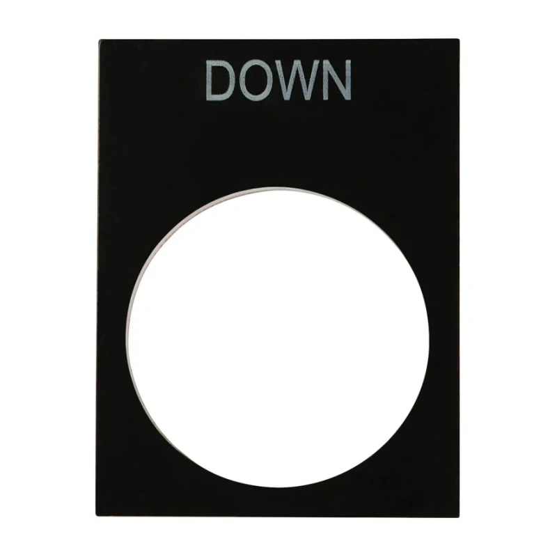 RS PRO Legend Plate Accessory for Ptec Push Button 175-3956