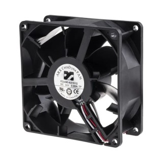 ARX CeraDyna Series Axial Fan 24V DC 16.32W 207.7 m³/h Air Flow IP20 92x92x38 mm IP20