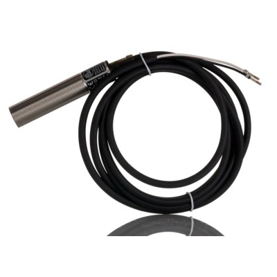 ifm electronic Threaded Barrel Inductive Proximity Sensor M18 x 1, 2-Wire, 55 V DC, 400mA, 5 mm Detection IG5594