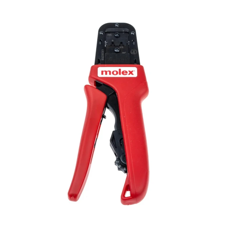 Molex Hand Crimp Tool for Micro-Fit 3.0 Series Operation, Hand, RoHS Certified, Made in Sweden 63828-0200