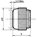 Souriau Sunbank by Eaton Circular Connector 3 Contacts Cable Plug Female IP65 Aluminium Housing 84011872