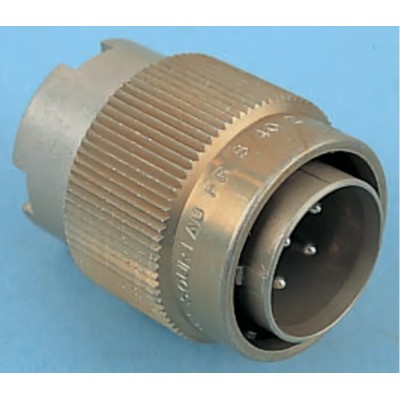 Souriau Sunbank by Eaton Circular Connector, 7 Contacts, Cable Mount, Standard Size, Plug, Female, IP65, 840 Series 84021872