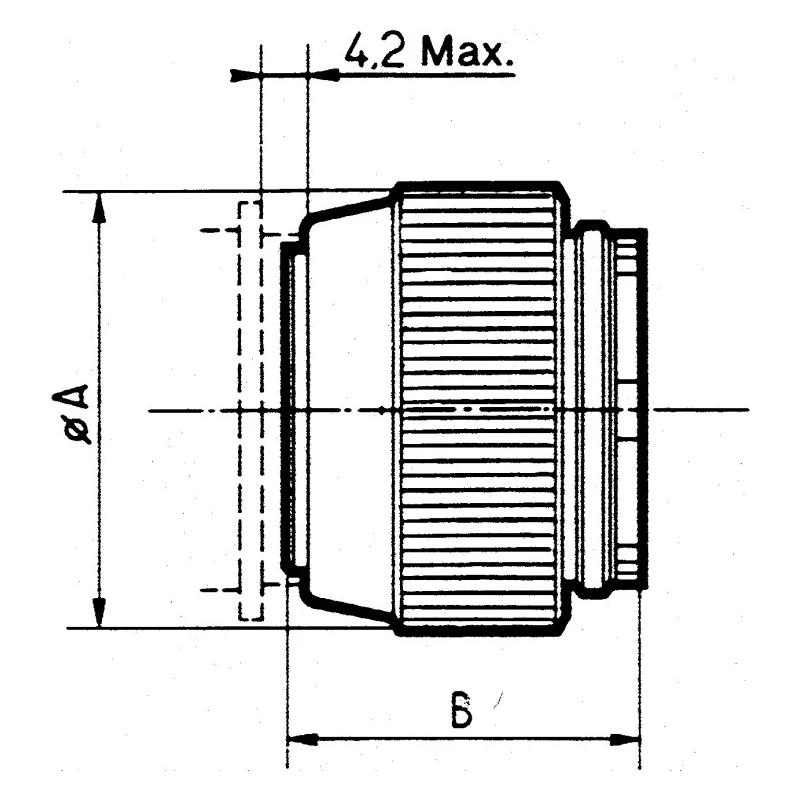 Souriau Sunbank by Eaton Circular Connector, 7 Contacts, Cable Mount, Standard Size, Plug, Female, IP65, 840 Series 84021872
