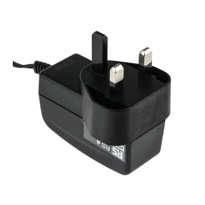 RS PRO 12 W 12V DC Output AC/DC Adapter Type G 2.1 x 5.5 x 12 mm Centre Positive 175-3303