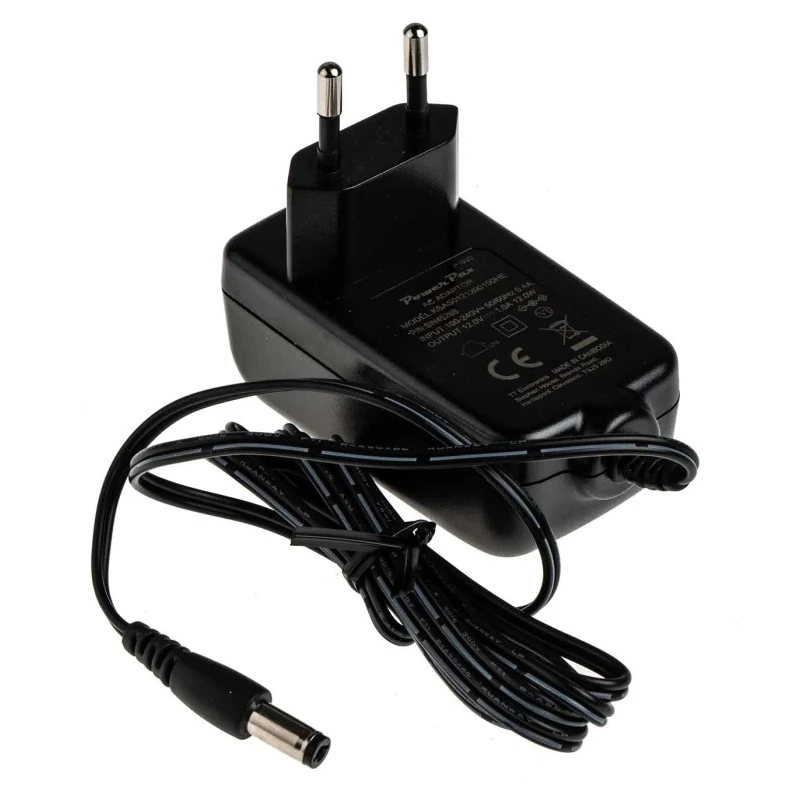 RS PRO 12 W 12V DC Output AC/DC Adapter Type C 2.1 x 5.5 x 12 mm Centre Positive 1 A 175-3305