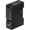 Festo Vacuum Switch, 1 bar to 0 bar, M5 Port, SPDT Contact, Relative Pressure, 10-30V, IP20, LED Indicator VPEV-W-KL-LED-GH