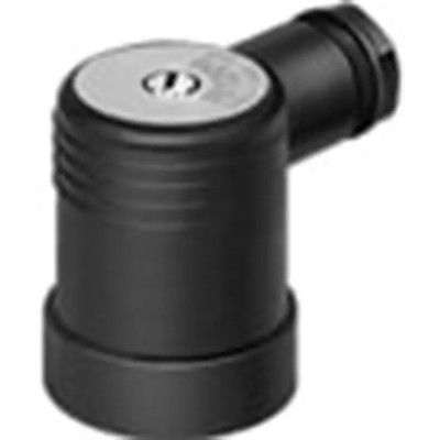 Festo Angled Plug Socket Indicator Light DIN 46244, Current 3.4A, Cable Diameter 3.4 to 5.2 mm², IP65 Rated PEV-1/4-A-WD