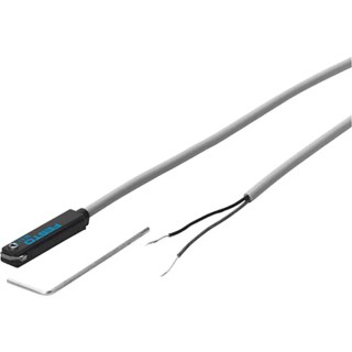 Festo Pneumatic Position Detector Cable 2.5 M, Plug M8, IP67, 30 V AC/DC, LED Indicator 
