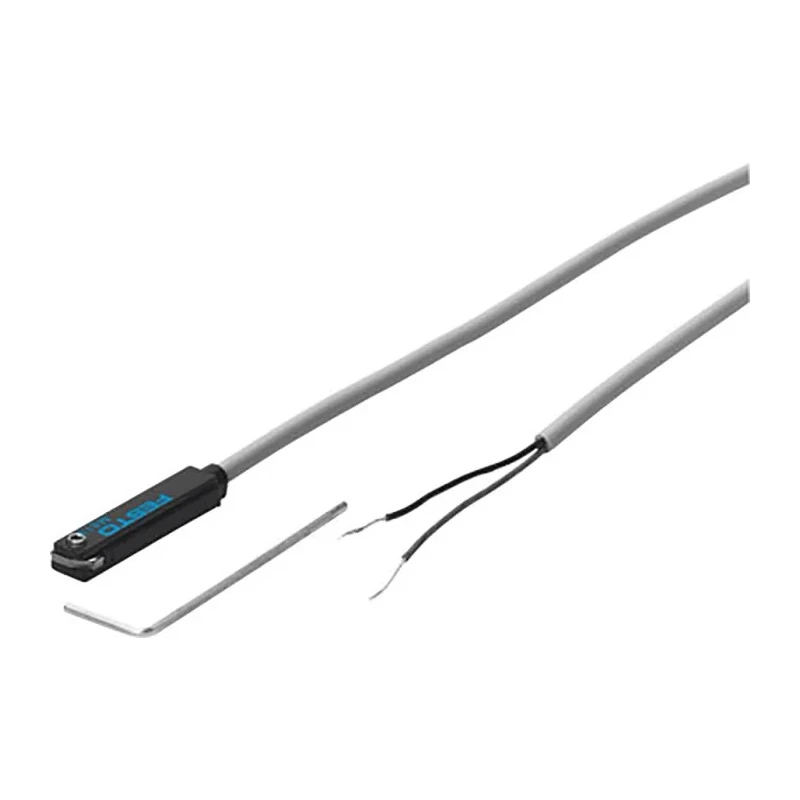 Festo Pneumatic Position Detector Cable 2.5 M, Plug M8, IP67, 30 V AC/DC, LED Indicator 