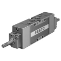 Festo Solenoid Pilot Valve Electric G Thread Rail Mount Aluminium Body 10 bar 1600L/min JMFH-5-1/4-B