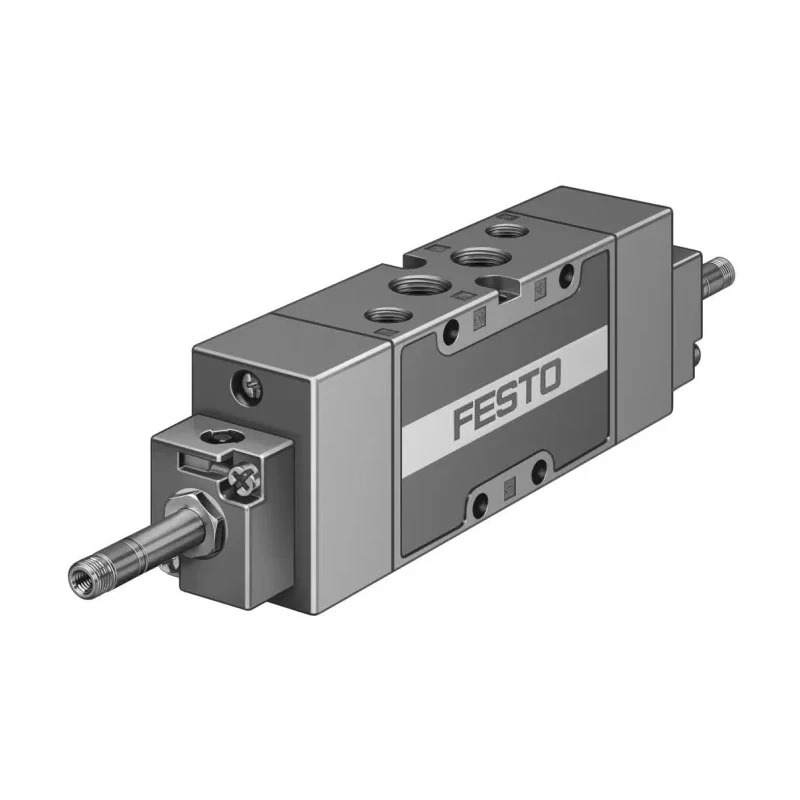 Festo Solenoid Pilot Valve Electric G Thread Rail Mount Aluminium Body 10 bar 1600L/min JMFH-5-1/4-B