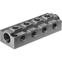 Festo Pneumatic Manifold 8 Station Aluminium Body G 1/2 Port Thread FR-8-1/4