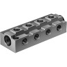 Festo Pneumatic Manifold 8 Station Aluminium Body G 1/2 Port Thread FR-8-1/4
