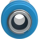 Festo Brass Pneumatic Quick Connect Coupling 1/4 in Male G Thread 8mm Hose Barb Nickel Plated KD4-1/4-A