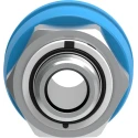 Festo Brass Pneumatic Quick Connect Coupling 1/4 in Male G Thread 8mm Hose Barb Nickel Plated KD4-1/4-A