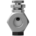 Festo GR Series Flow Controller Flow Valve G 1/4 Threaded, Aluminium Alloy, 2 Bar Max Pressure GR-1/4