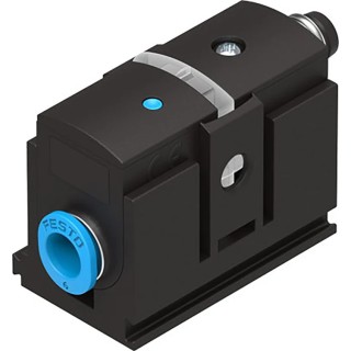 Festo Pressure Sensor, PNP Switch Output, IP40 Rated, 0-10 bar, 30V DC, Operating Temp 0-50 °C 