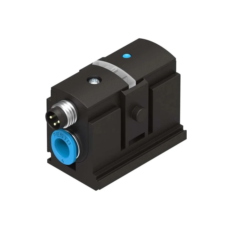 Festo Pressure Sensor, PNP Switch Output, IP40 Rated, 0-10 bar, 30V DC, Operating Temp 0-50 °C 