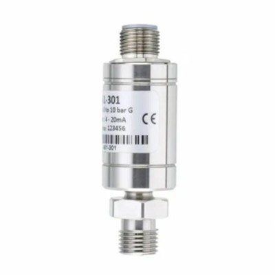 RS PRO Industrial Analogue Output Gauge Pressure Sensor 0 to 100 bar Stainless Steel Threaded IPS-M12 Series 175-4987