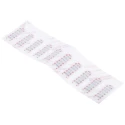 RS PRO Temperature Sensitive Label 65 °C to 93 °C 6 Levels 10 Labels Horizontal Non-Reversible 32mm x 12mm 285-936