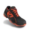 Heckel Men's Black, Red Composite Safety Trainer RUN-R, UK 6.5, EU 40, Composite Toe, Leather Upper, EN ISO 6260340