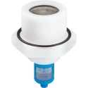 SICK Ultrasonic Level Sensor with Display Screw Mount PVDF PBT TPU Housing Perfluoroelastomer Gasket 30V DC 200mA 6bar UP56
