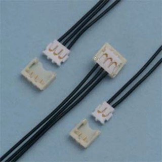 JST ACH Male Connector Housing 1.2 mm Pitch 4 Way 1 Row Straight ACHR-04V-A-S