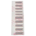RS PRO Temperature Sensitive Label 135 °C to 160 °C Non-Reversible 6 Levels 10 Labels 32mm x 12mm 285-958