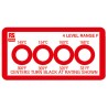 RS PRO Temperature Sensitive Label 149 °C to 166 °C 4 Levels 10 Labels per Pack 45mm x 23mm 286-074