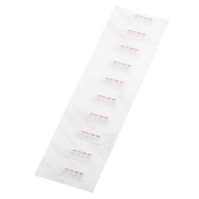RS PRO Temperature Sensitive Label 49 °C to 65 °C 4 Levels 286-096