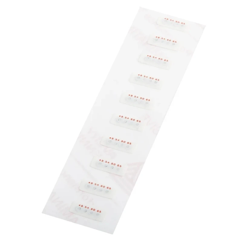 RS PRO Temperature Sensitive Label 49 °C to 65 °C 4 Levels 286-096
