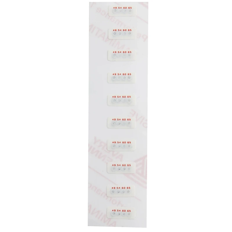RS PRO Temperature Sensitive Label 49 °C to 65 °C 4 Levels 286-096