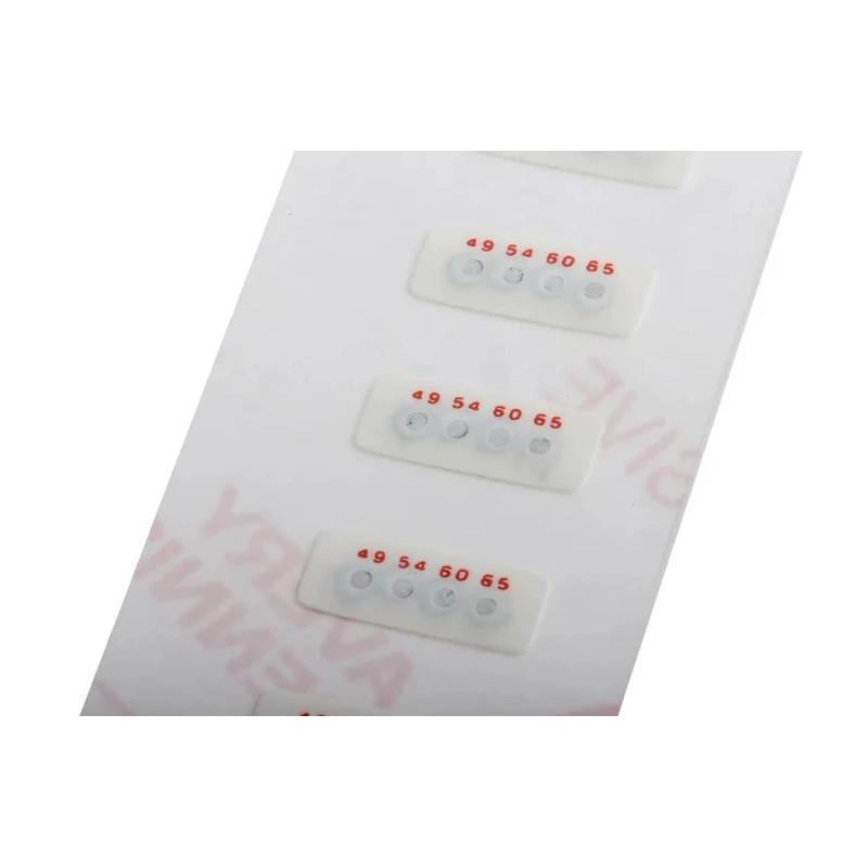RS PRO Temperature Sensitive Label 49 °C to 65 °C 4 Levels 286-096