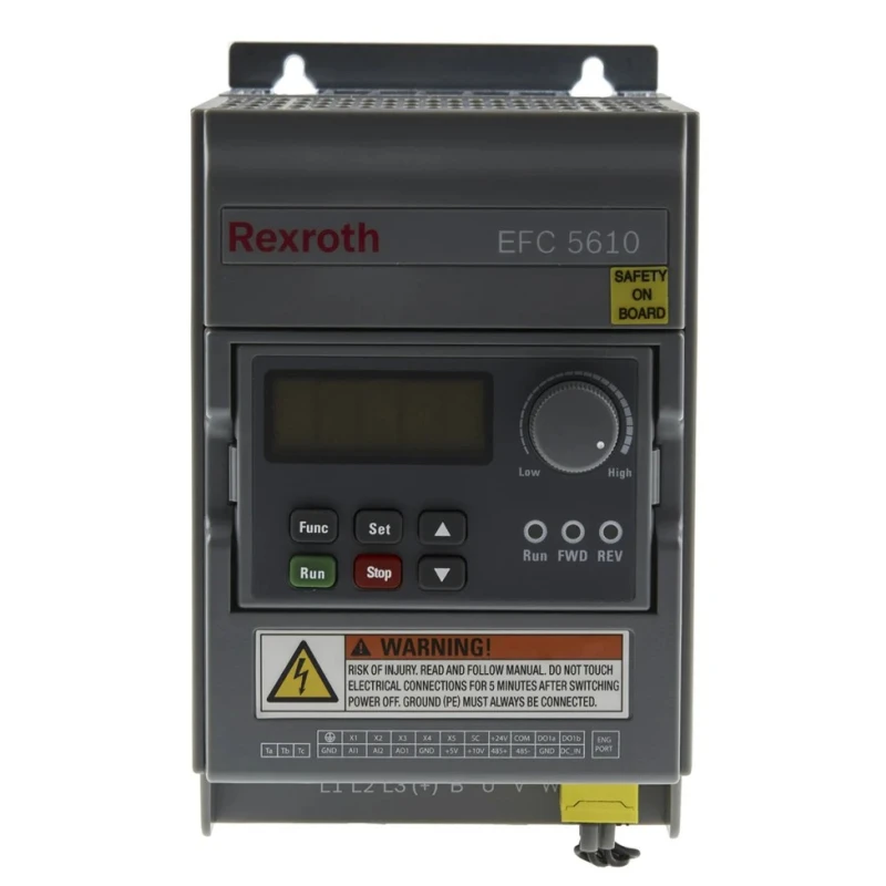 Bosch Rexroth Inverter Drive 400 W 3 Phase 380V AC 1.3 A PID Drive EFC5610-0K40-3P4-MDA-7P-NNNNN-L1NN