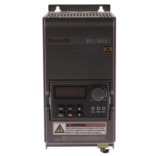 Bosch Rexroth 3 Phase Inverter Drive EFC5610-1K50-3P4-MDA-7P-NNNNN-L1NN 1.5 kW 380V AC 4 A PID Drive IP20 SIL 3 STO Certified
