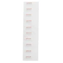 RS PRO Temperature Sensitive Label 4 Levels 116 °C to 132 °C Circular Self-Adhesive 10 Labels 286-125