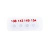 RS PRO Temperature Sensitive Label 138 °C to 154 °C 4 Levels 10 Labels Circular Self-Adhesive Non-Reversible 11mm x 286-131