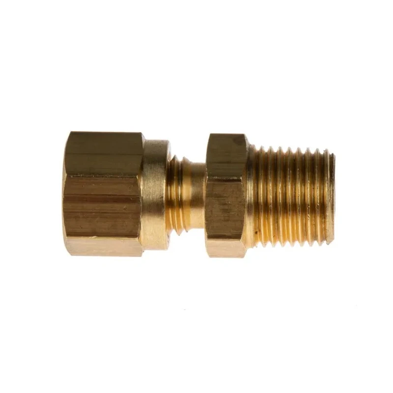 RS PRO Brass Compression Fitting for Use with Thermocouple or PRT Probe, RoHS Compliant Standard 286-715